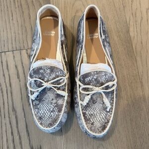 Johnston & Murphy Marisa‎ Snakeskin Patterned Loafers